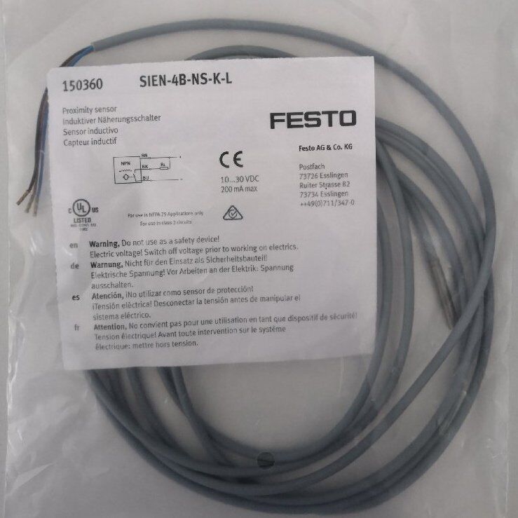 Festo SIEN-4B-NS-K-L Proximity Switch - FESTO