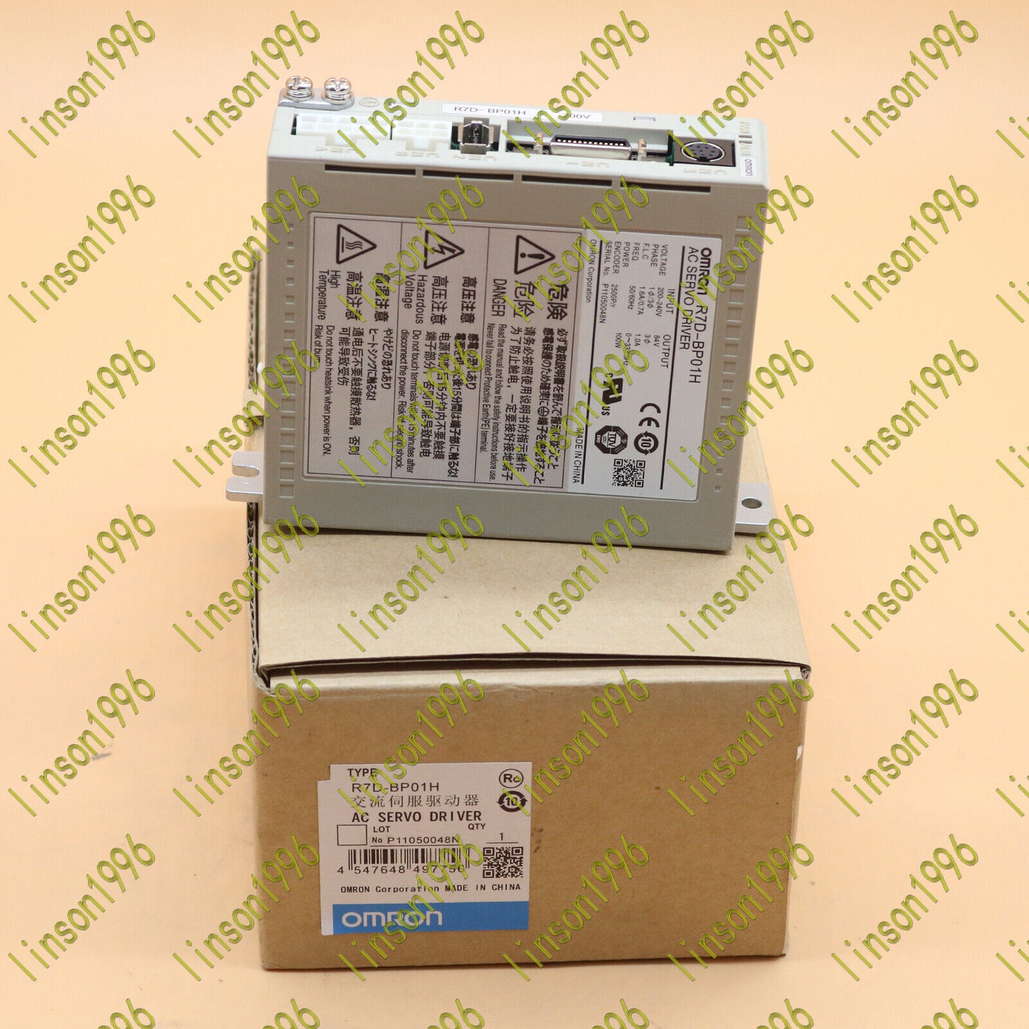 New Omron AC Servo Driver R7D-BP01H - OMRON