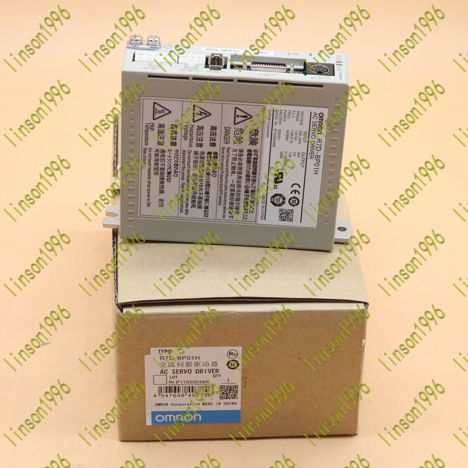New Omron AC Servo Driver R7D-BP01H - OMRON