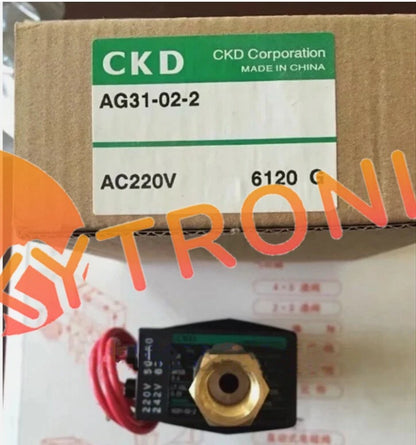 1PCS For CKD pneumatic solenoid valve AG31-02-2-AC220V