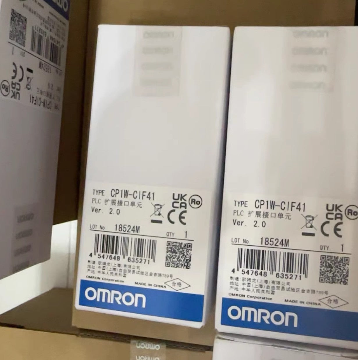1PCS Omron CP1W-CIF41 CP1WCIF41 PLC Unit In Box