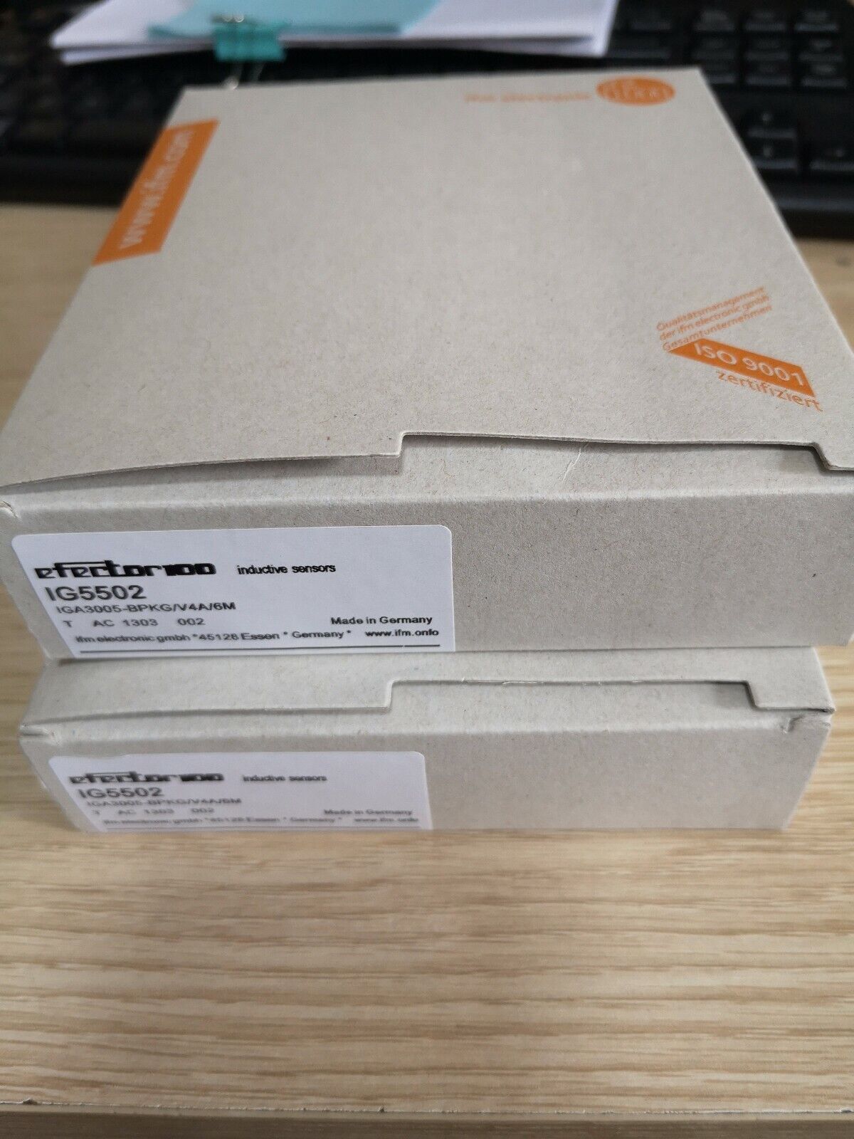 1PC  IFM  IG5502  Proximity Sensor