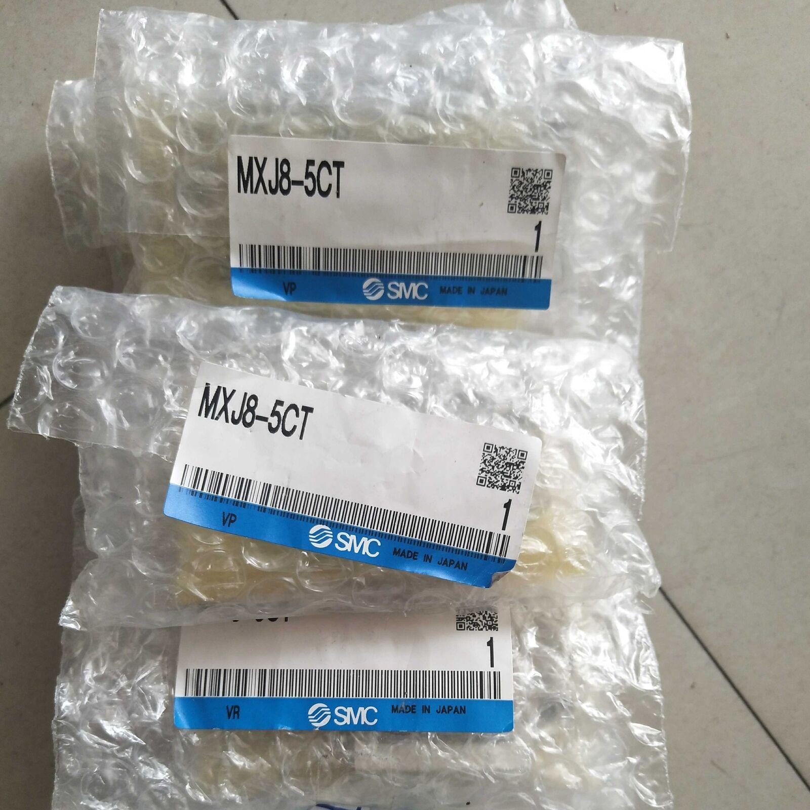 New 1PC SMC Small Slide Cylinder MXJ8-5CT 1-Year Warranty - SMC