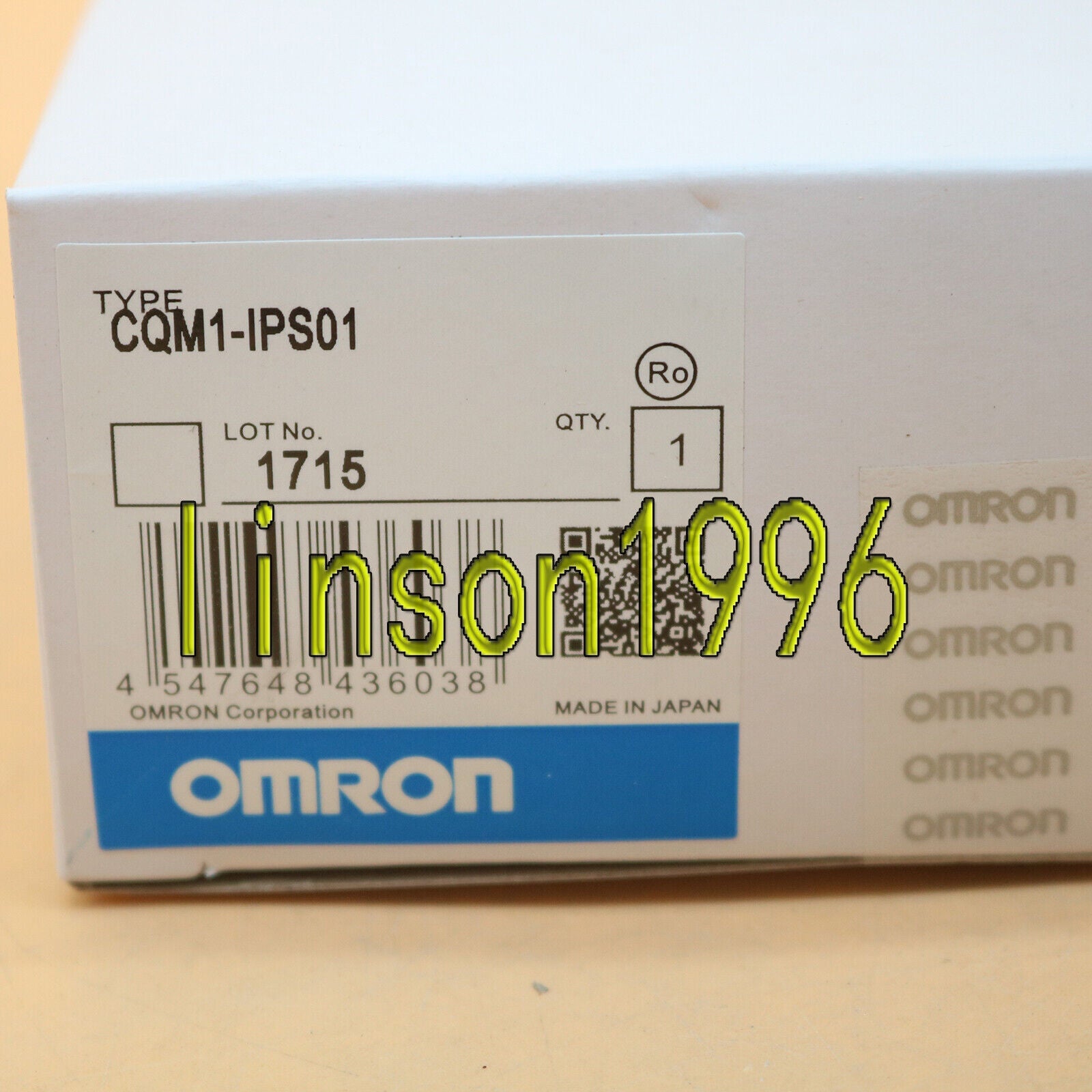 OMRON CQM1-IPS01 PLC Module with Modbus and RS485 Support - OMRON