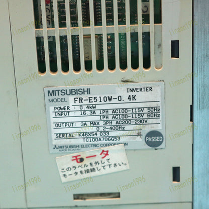 used ONE E510W Mitsubishi Inverter Fast Delivery - MITSUBISHI