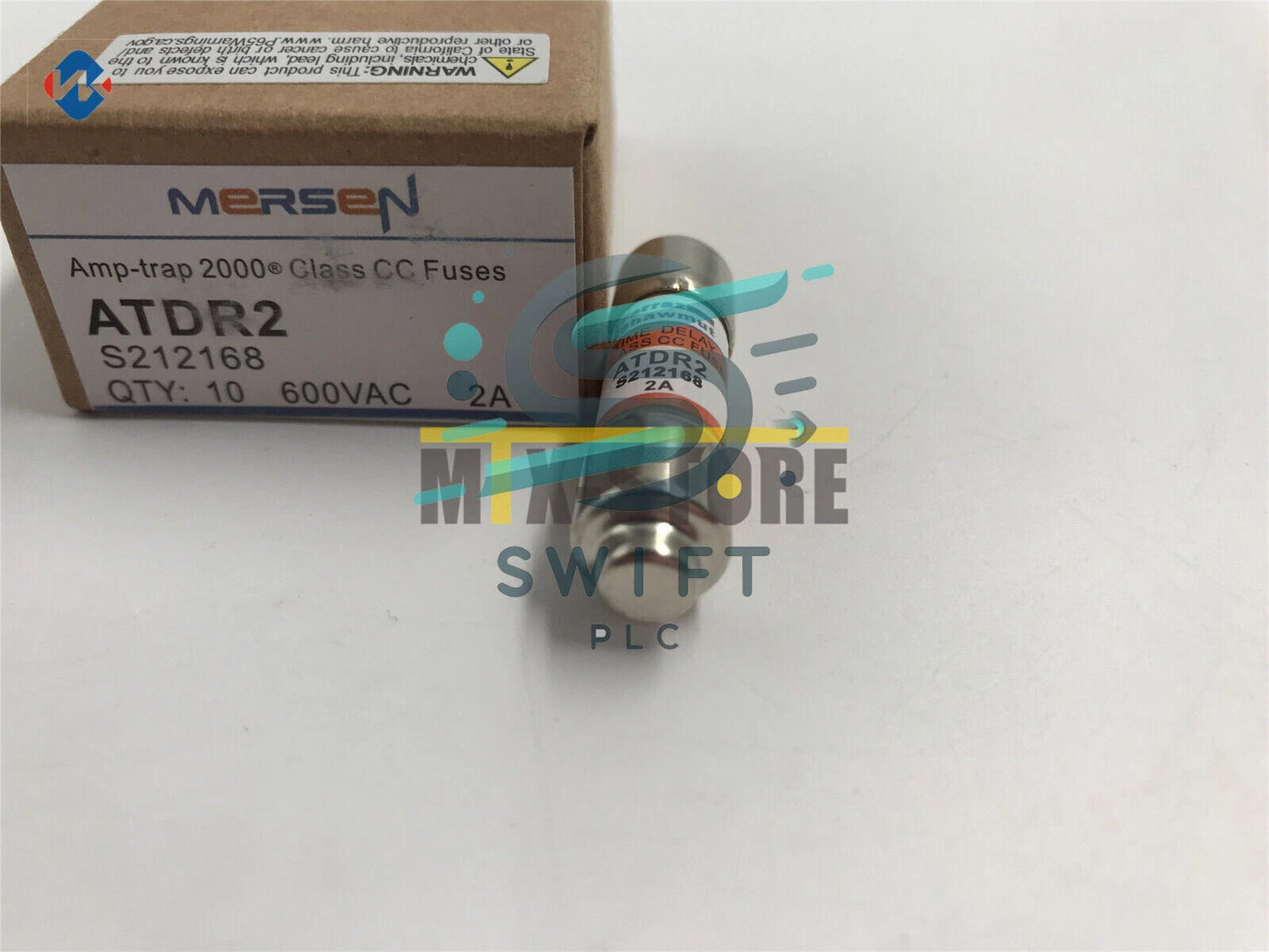 10PCS/BOX For Ferraz Shawmut Fuse ATDR2 2A 600VAC