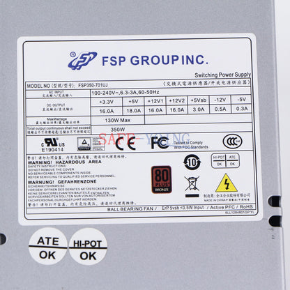new 1PC power supply replaces FSP FSP350-701UJ 100-240V - FSP