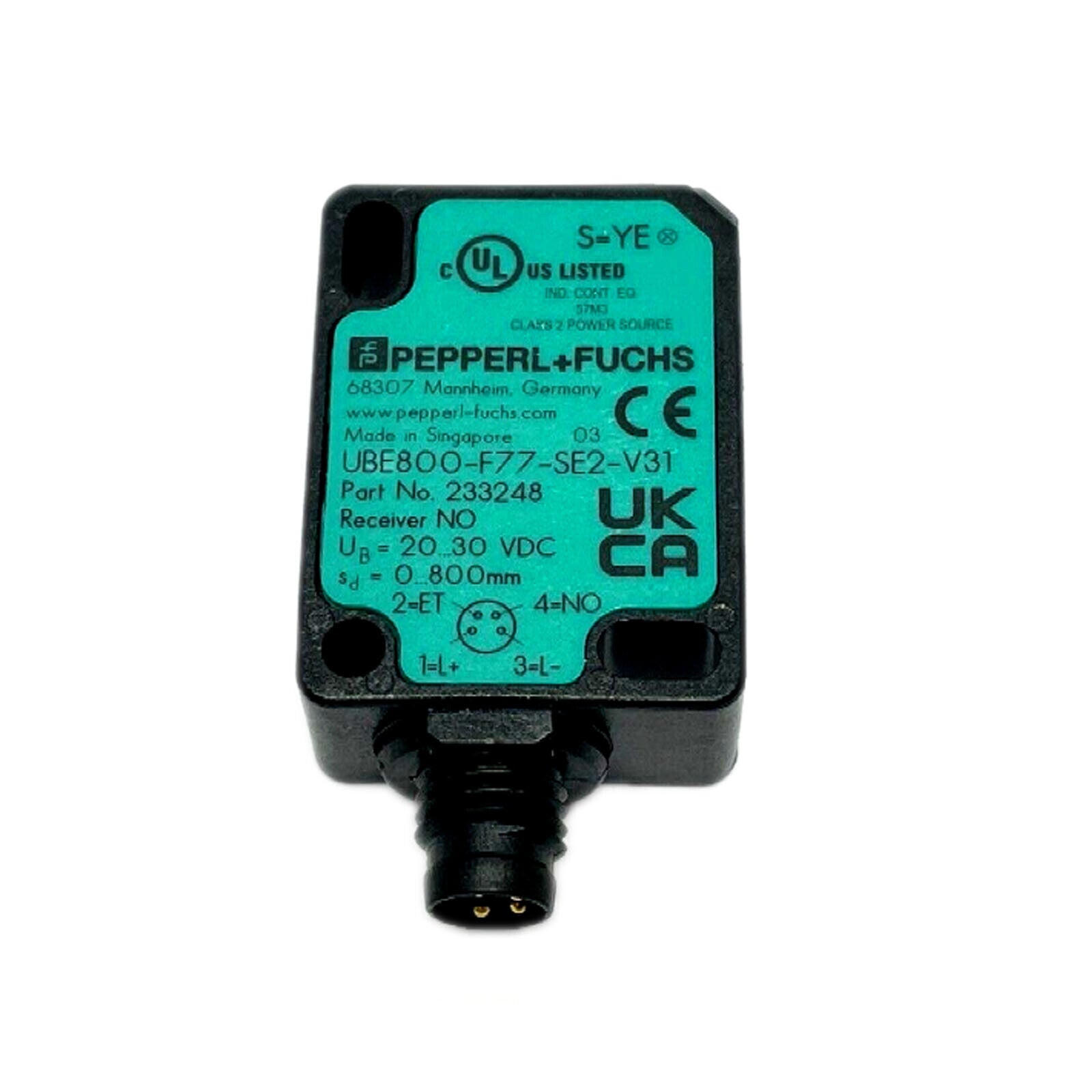 Pepperl-Fuchs UB250-F77-E2-V31 - PEPPERL-FUCHS