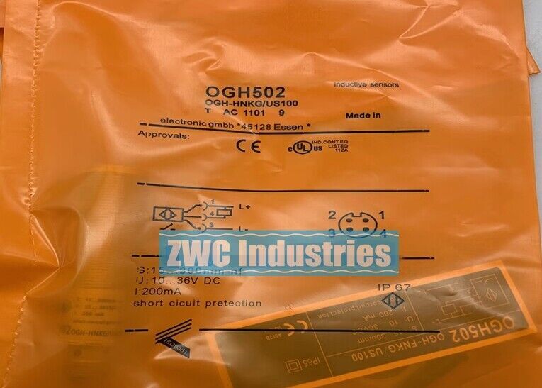 1PCS  FOR IFM Photoelectric switch OGH502