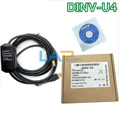 new 1PCS USB DINV-U4 Cable FOR Mitsubishi inverter E500 E700 A700 F700 A800 F800 - MITSUBISHI