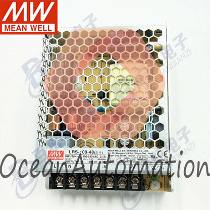 1 pcs MEAN WELL LRS-100-48 110.4W 48V 2.3A power supply