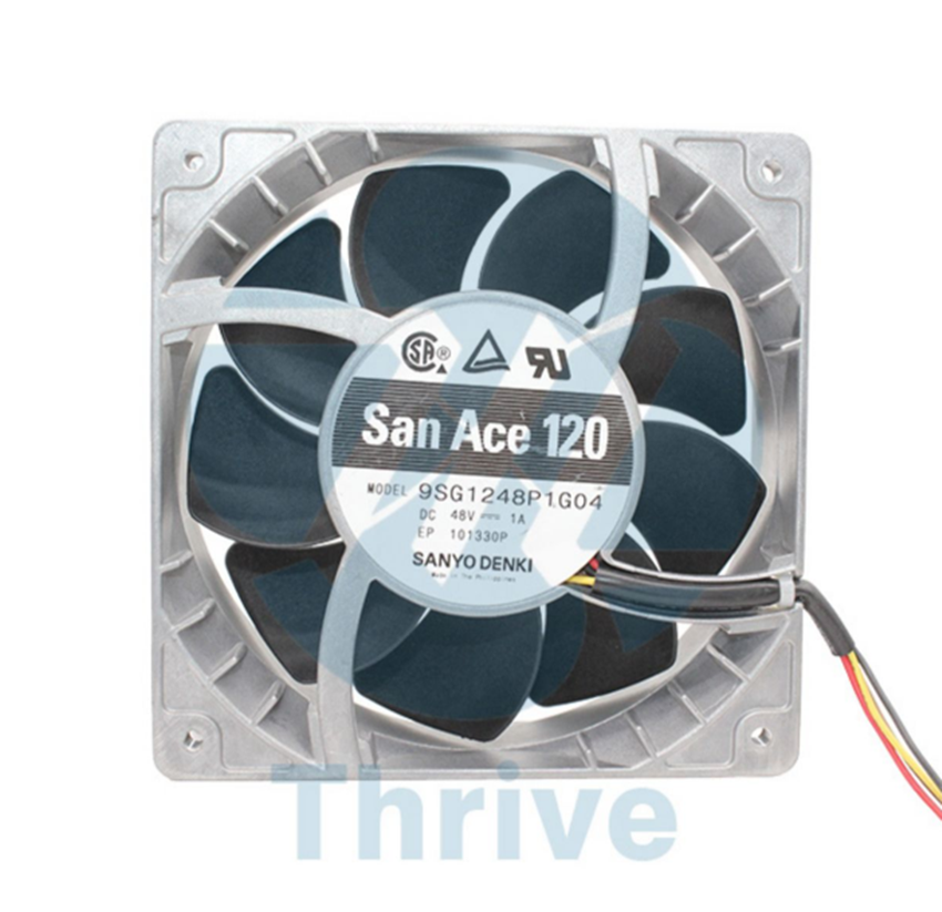 new SanAce 9SG1248P1G0412038 48V 1.0A 4-line  120MM Metal Shell Inverter Fan