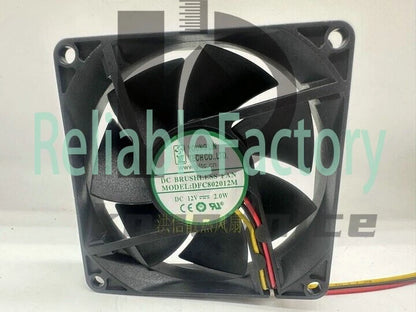 1 pcs YOUNG LIN Fan DFC802012M DC12V 2.0W 8020 80*20MM 3 wire cooling fan