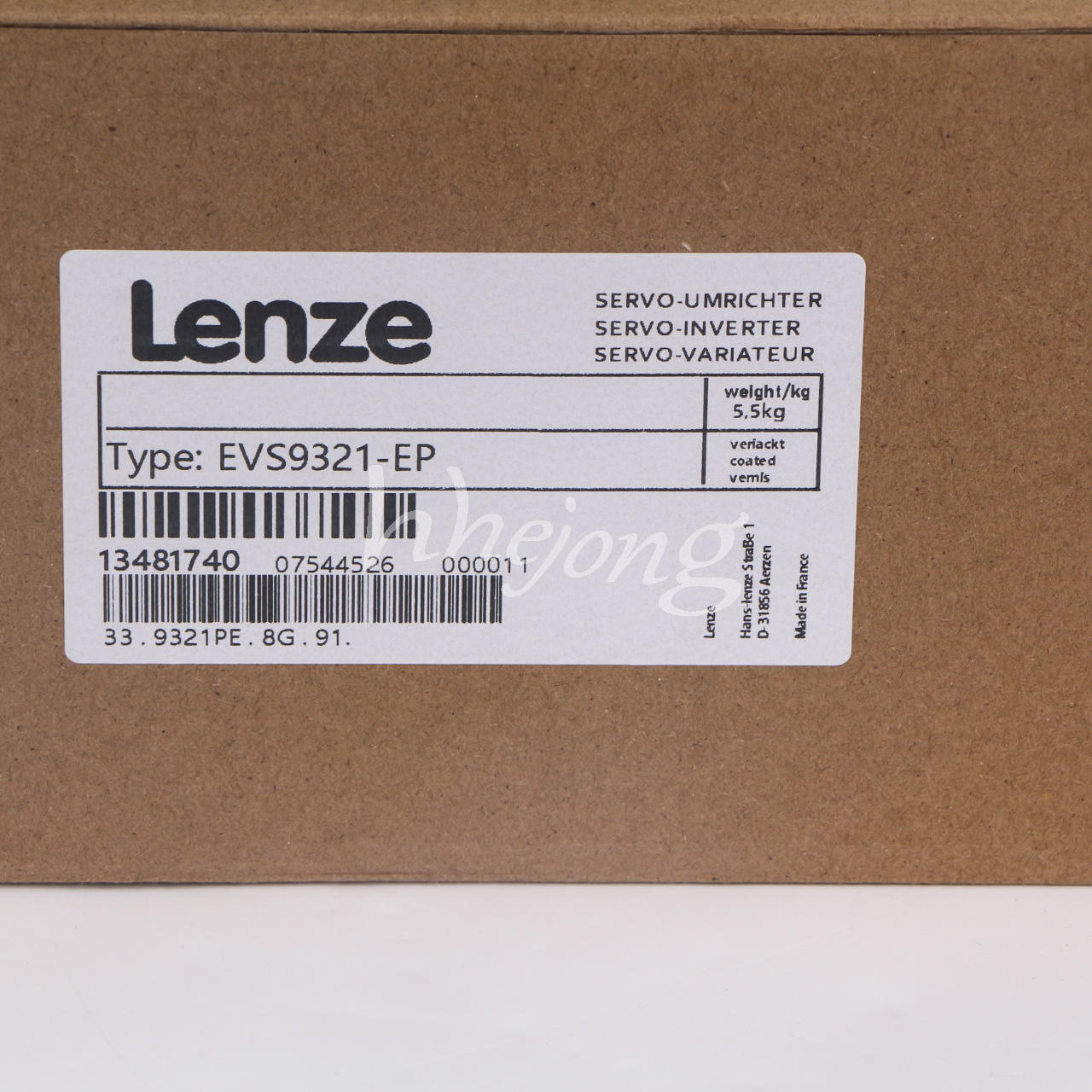 new 1PCS  LENZE Servo Drive Inverter EVS9321-EP EVS9321EP LENZE