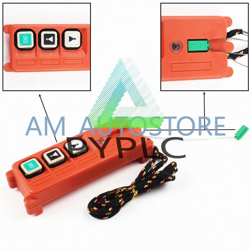 Industrial Wireless Remote Control F21-2S 2Point Single Speed Sandblasting Hoist