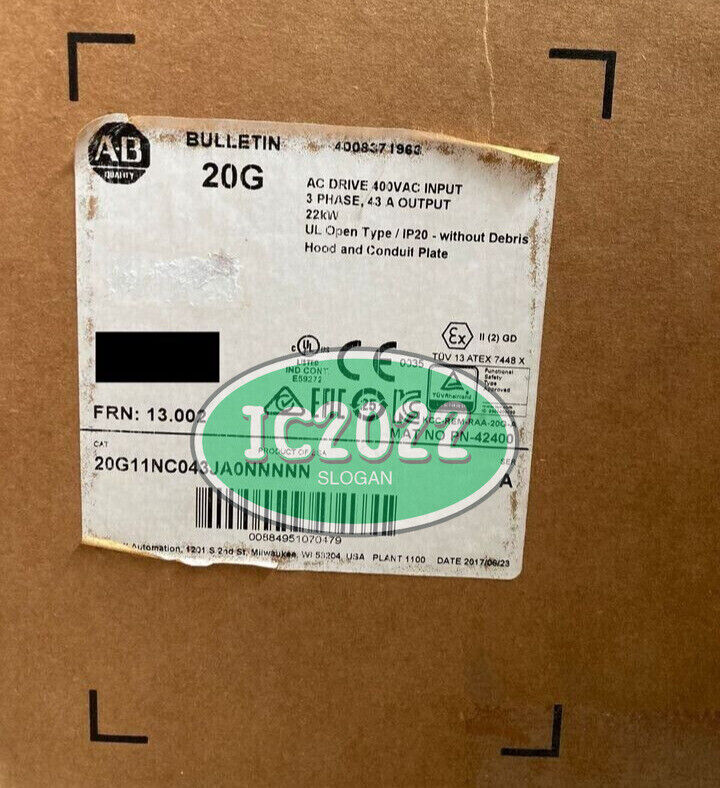 20G11NC043JA0N PowerFlex 700 AC Drive - UPS