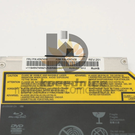 Lenovo Thinkpad T420s T430s Blu-ray Burner BD-RE BDXL Rewriter Drive 45N7459