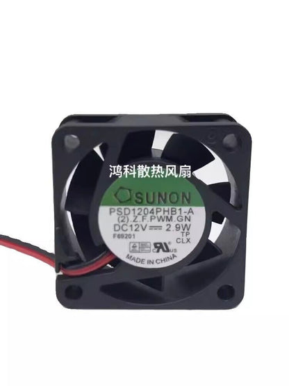 SUNON PSD1204PHB1-A 4015 DC12V 2.9W 2-Wire Cooling Fan - SUNON