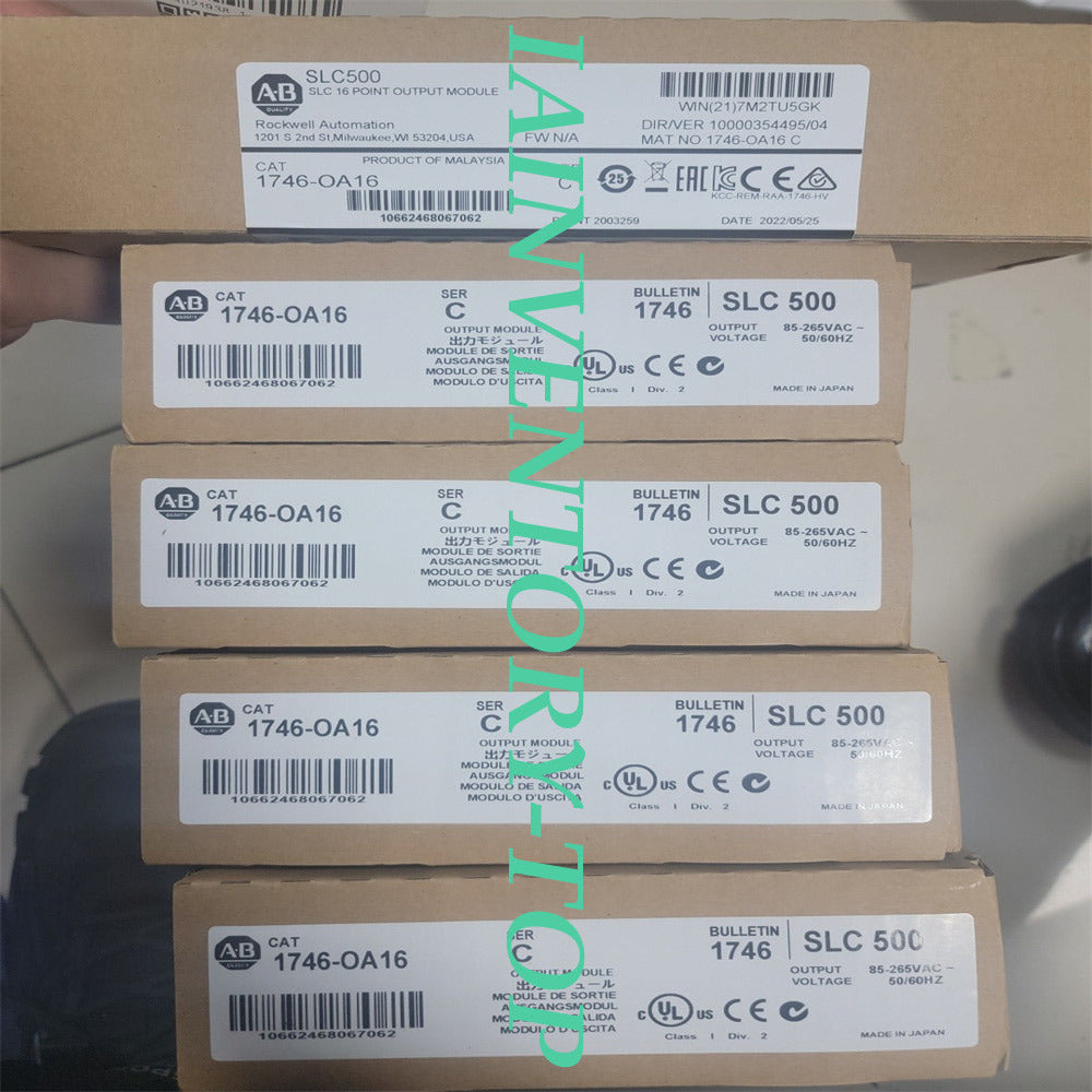 Allen Bradley 1746-OA16 Fast with 1 Year - 1 PC - ALLEN BRADLEY