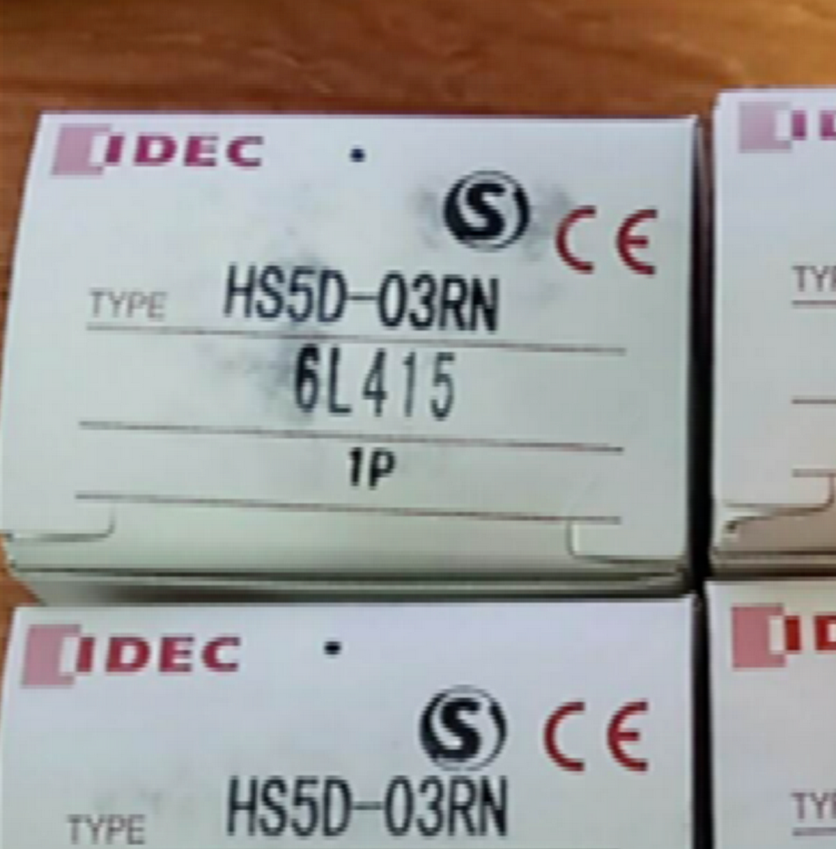 IDEC HS5D-03RN Safety Door Switch 3A/250V 4A/30V IDEC