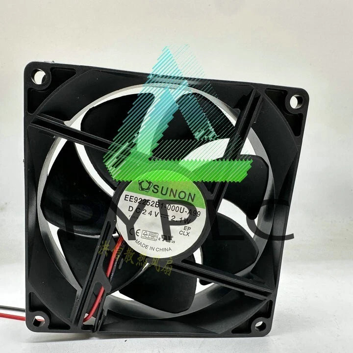 1 PCS SUNON Fan EE92252B1-000U-A99 DC 24V 2.1W 92X92X25MM 2 WIRE