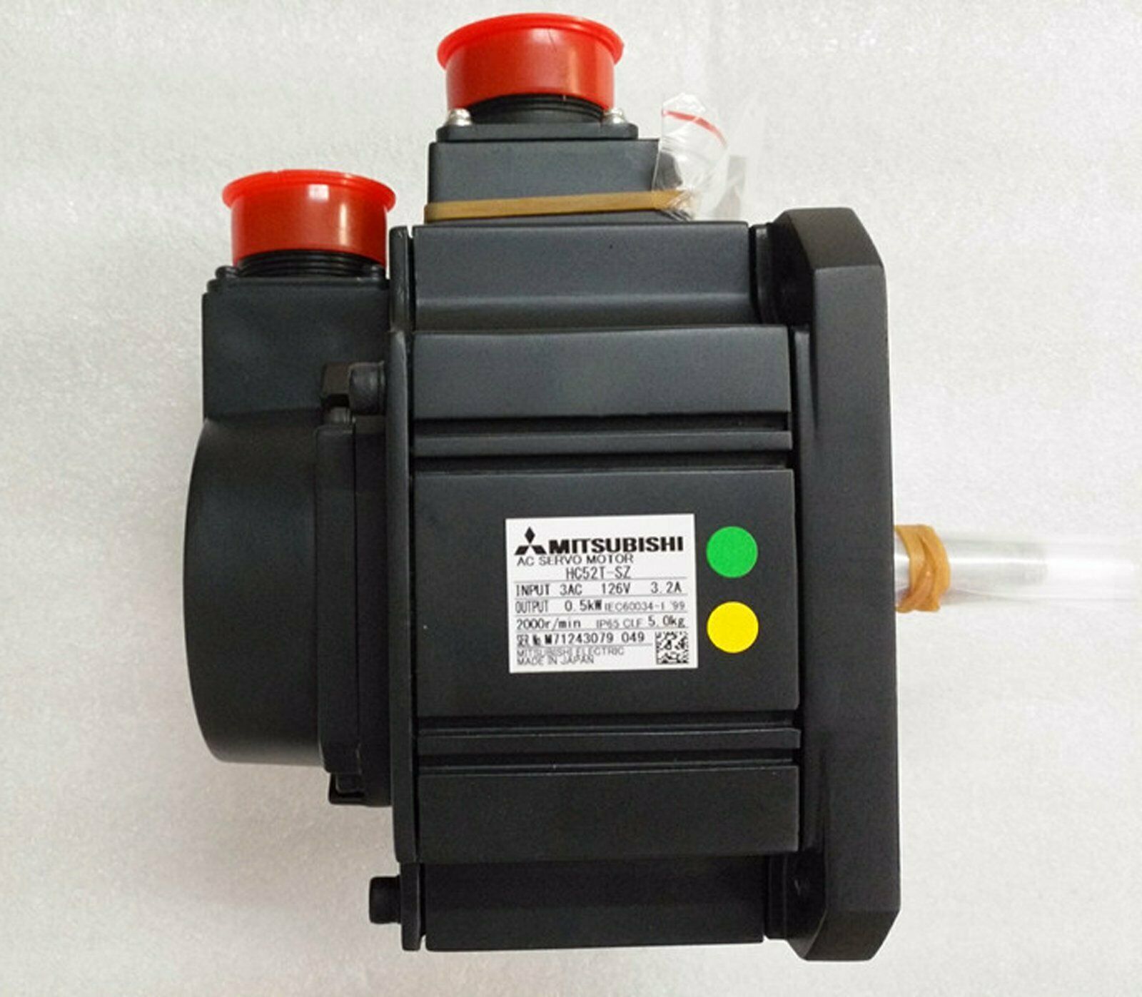 Mitsubishi Service Motor HC52T-SZ Tested and in Excellent Condition - MITSUBISHI