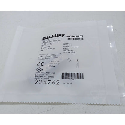 Balluff Proximity Switch BES 516-300-S202-S49 - BALLUFF