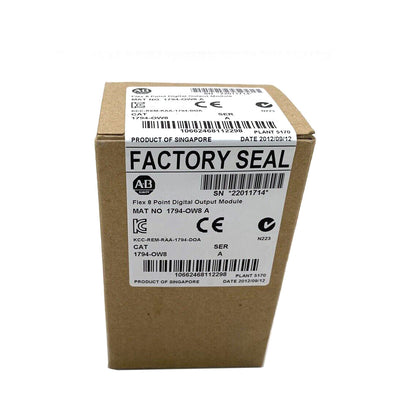 Factory Sealed AB 1794-OW8 SER A Flex 8 Point Relay Output Module 1794OW8 - AB