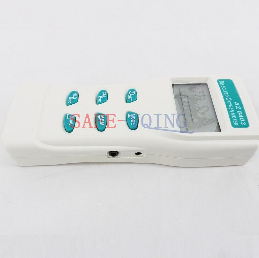 new 1PCS AZ8403 Handheld Dissolved Oxygen Meter AZ-8403 AZ 8403 - KOEED