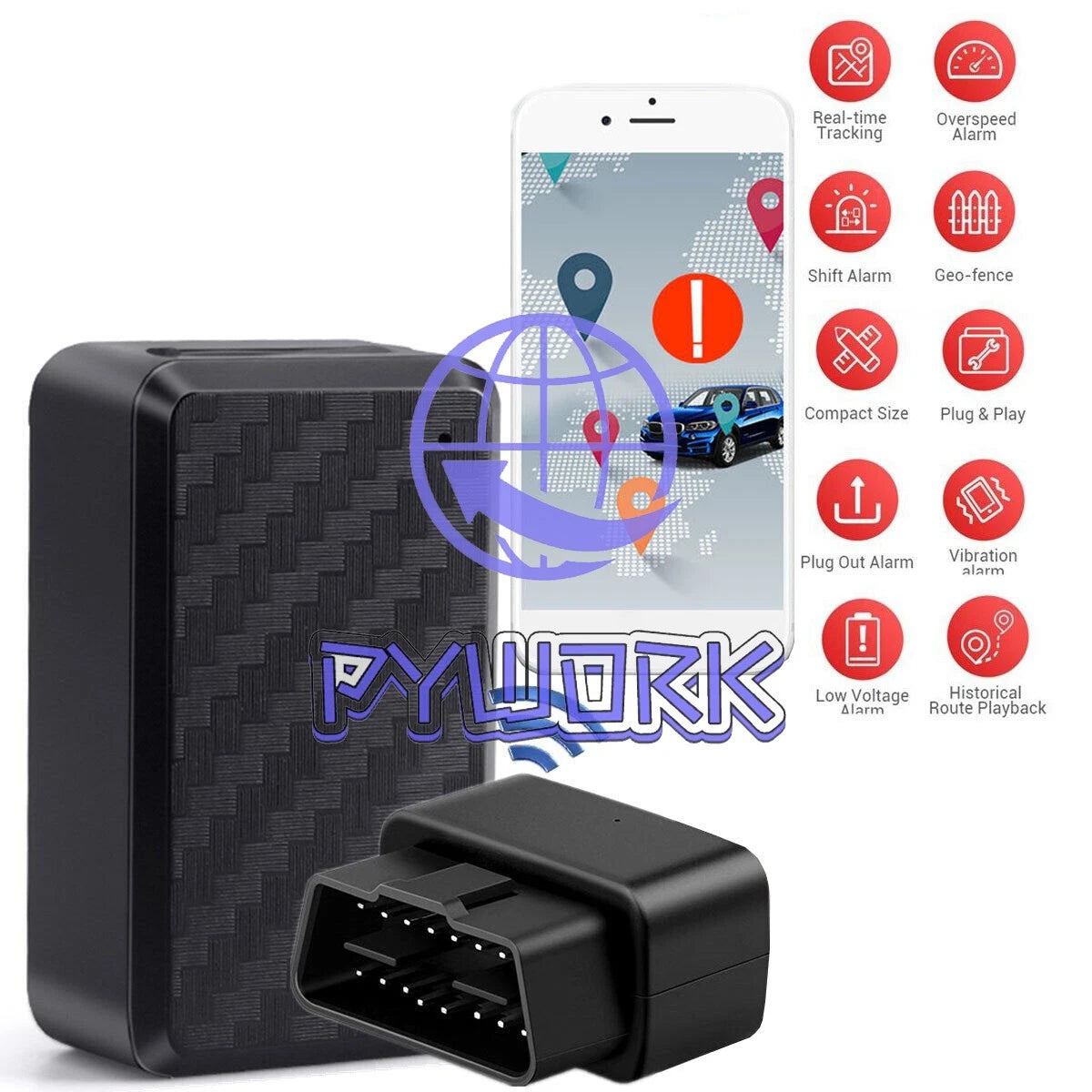 Car Motorcycle Anti Theft Real-time GPS Tracker Tracking Locator Device GPRS GSM