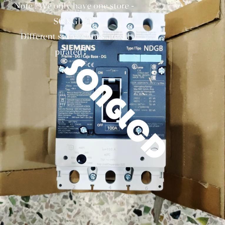 1pcs NDK3B100 3VL2515-3RR30-0AA0 Circuit Breaker + 3VL9210-7KN30 - KOEED