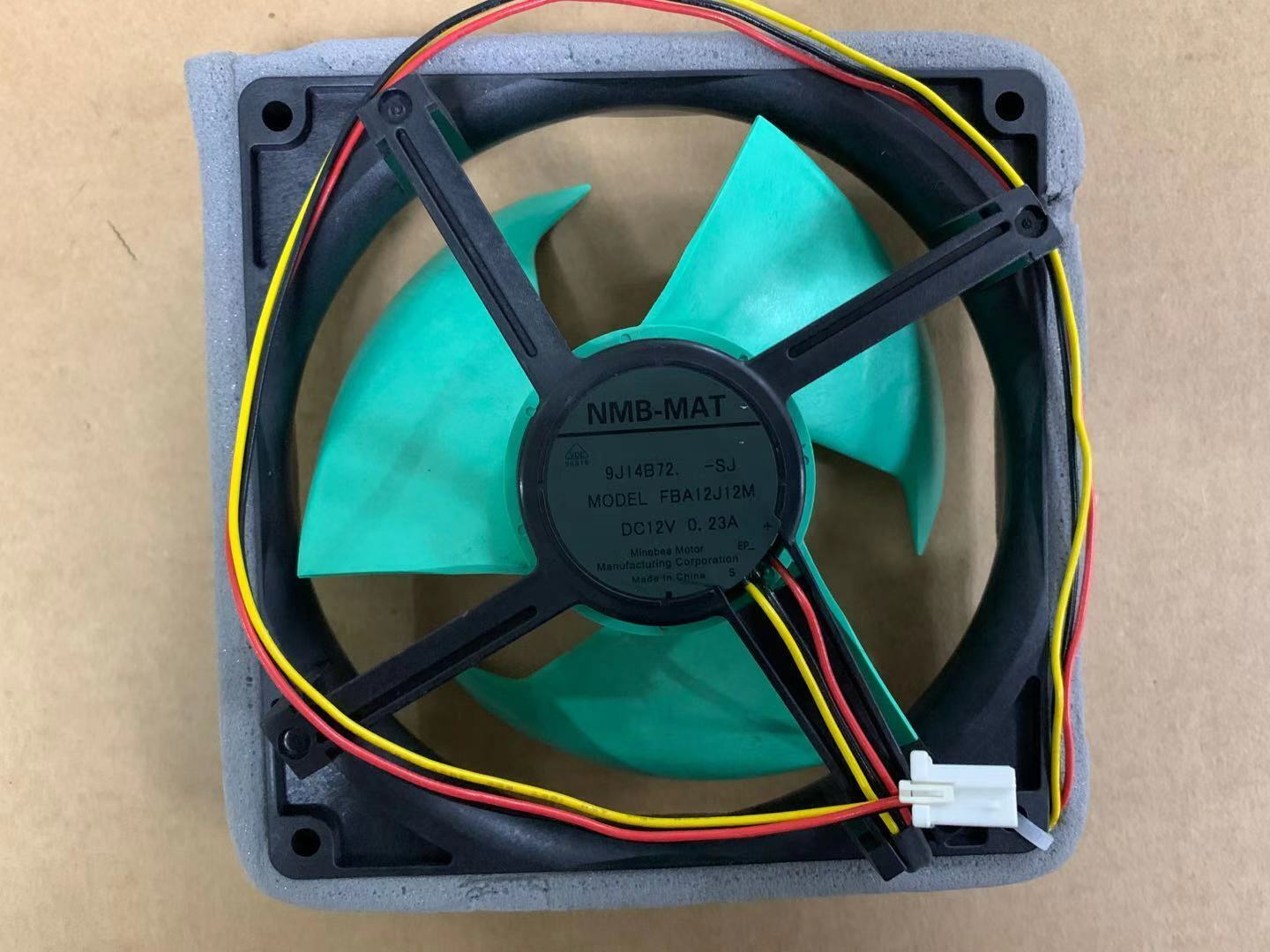 new for NMB FBA12J12M 12V 0.23A refrigerator fan