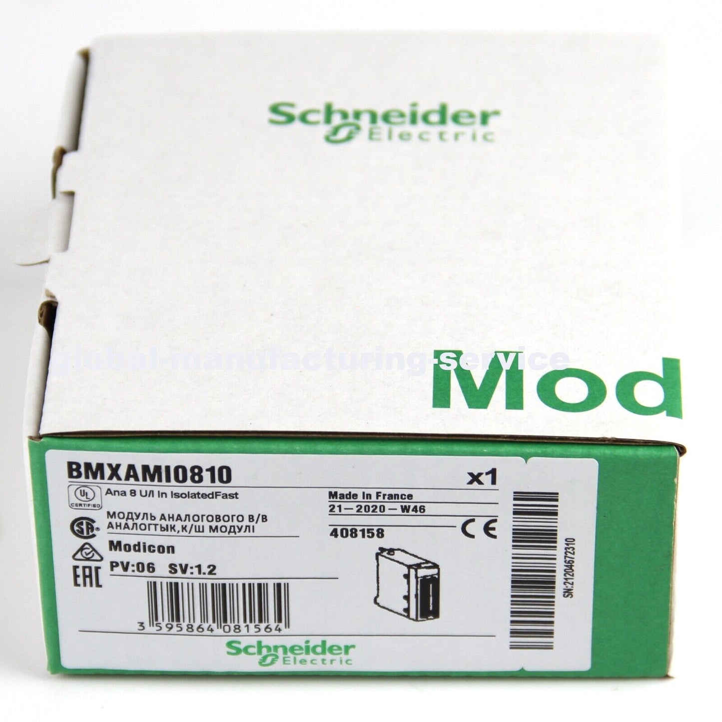 new In Box Schneider BMXAMI0810 PLC Input Module - SCHNEIDER