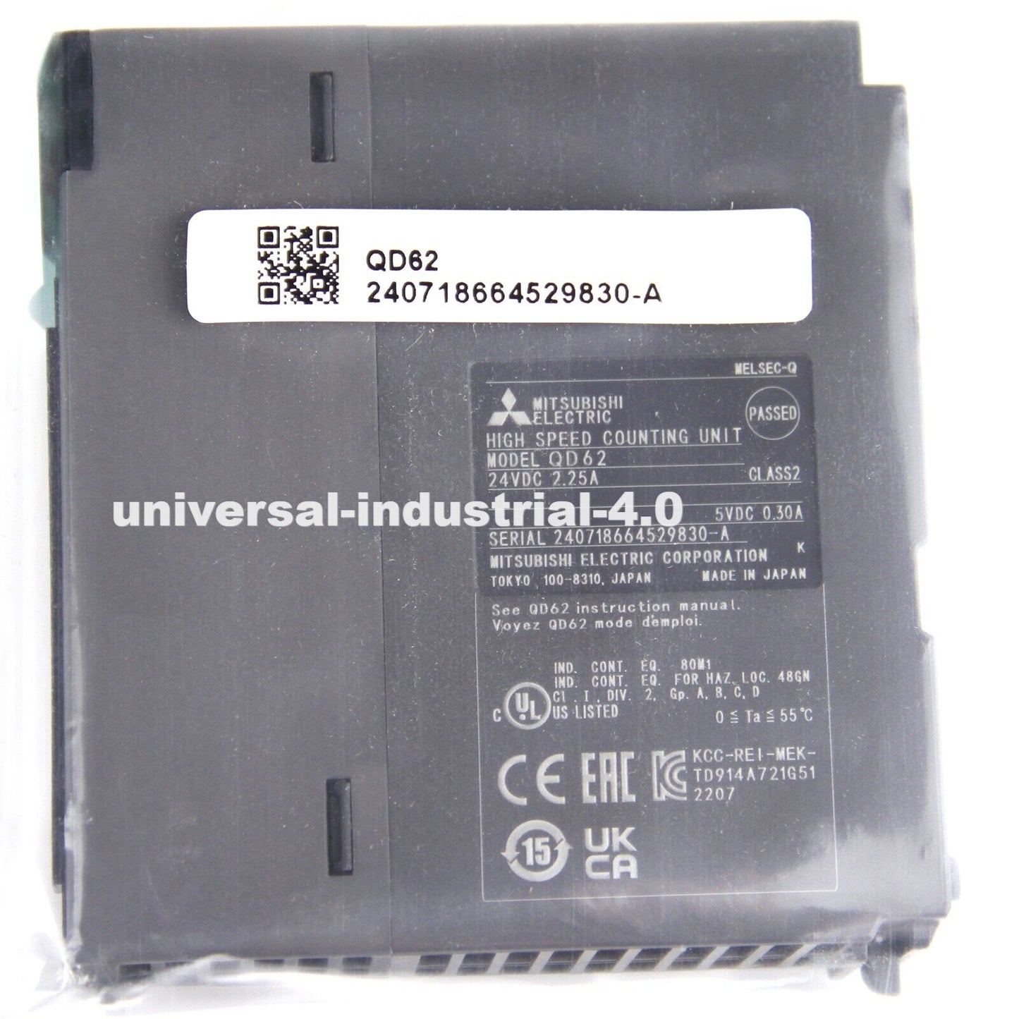 Mitsubishi QD62 High Speed Counting Unit - High Performance Counter Device - MITSUBISHI