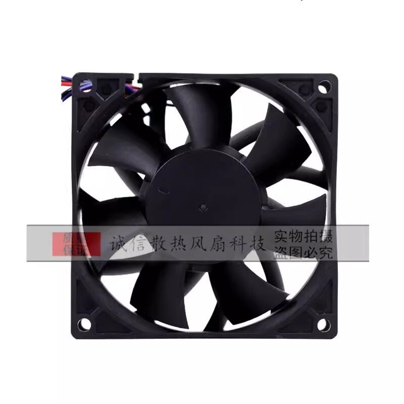 YOUNG LIN DFB923812H D12V 3.0W 92x92x38MM 3-Pin Silent Cooling Fan