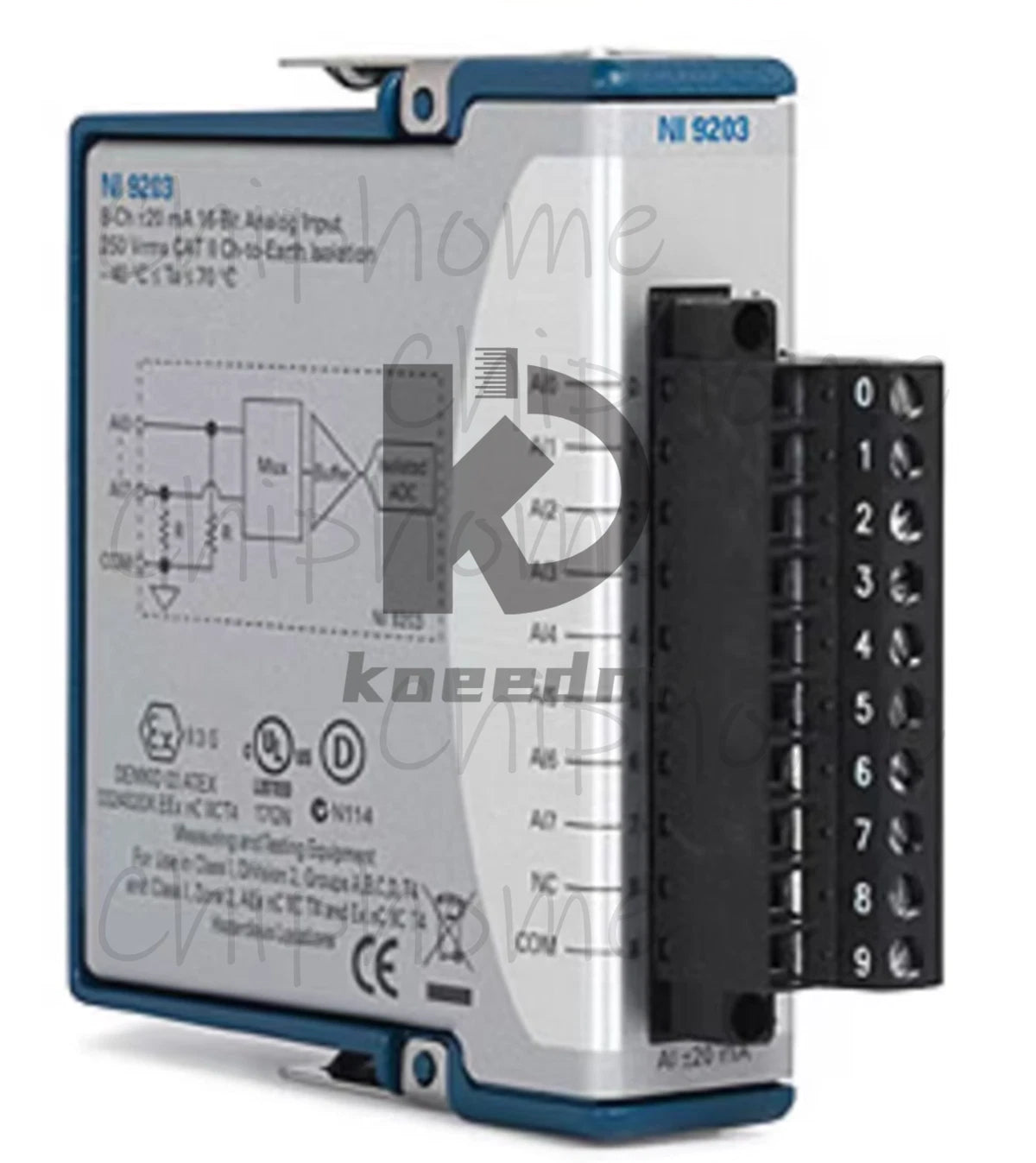 National Instruments NI 9203 cDAQ Analog Current Input Module 779516