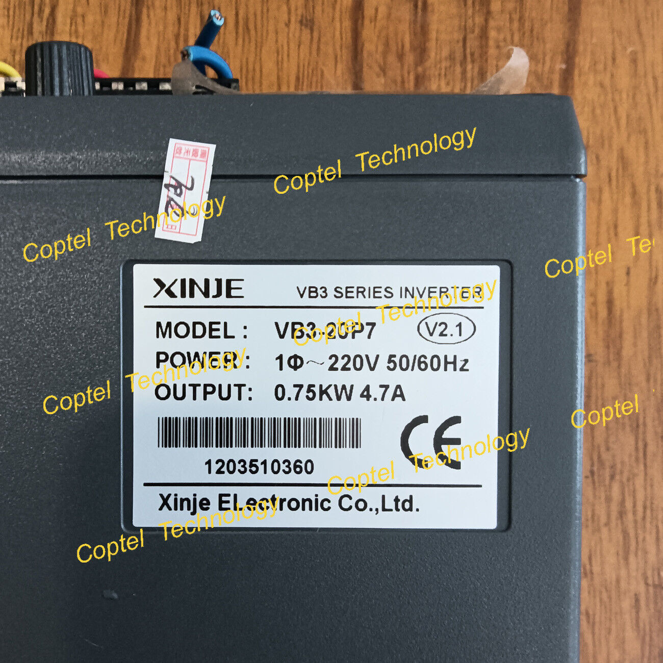 Used 1PC Xinje Inverter VB3-20P7 220V 0.75KW - XINJE