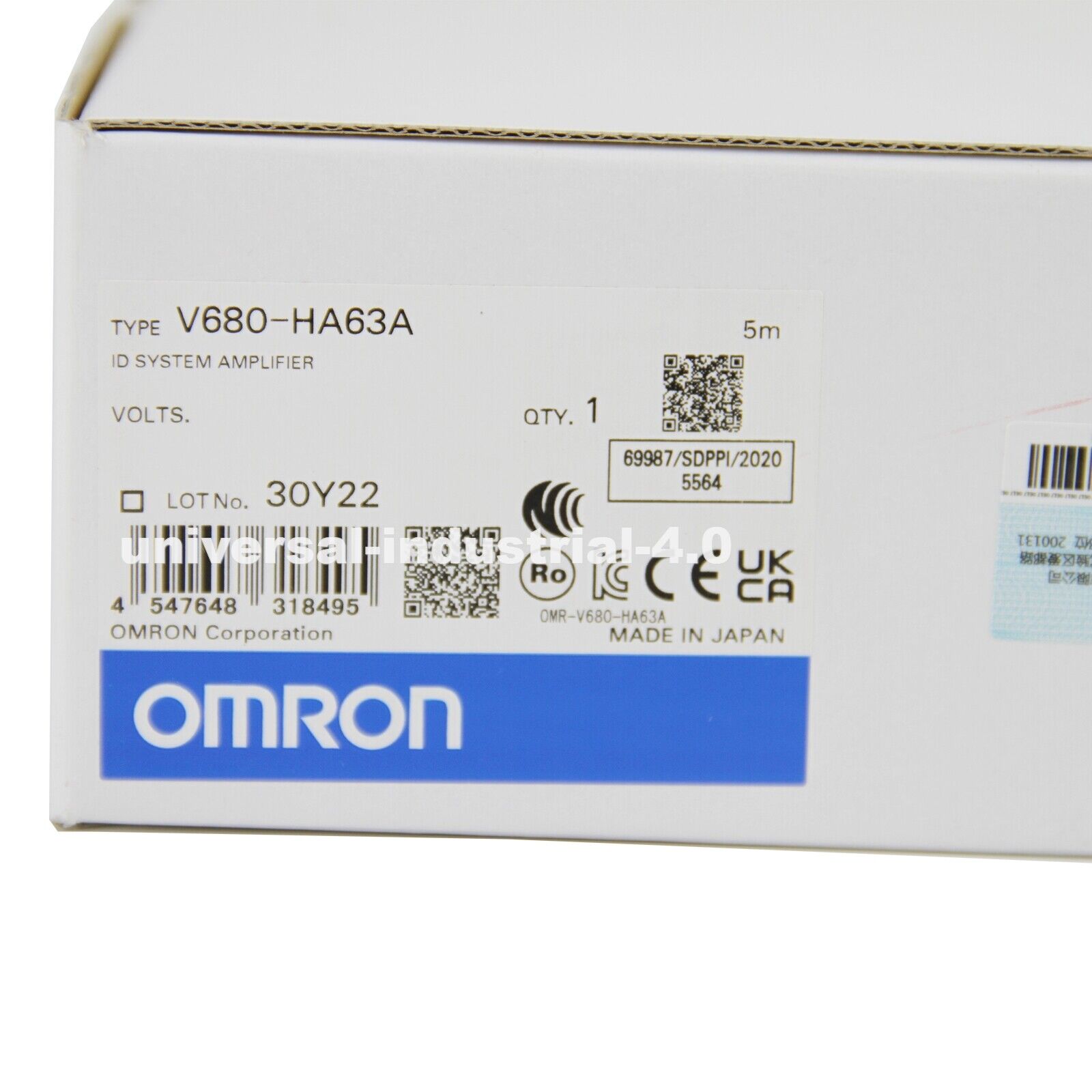 Omron RFID Amplifier V680HA63A - OMRON