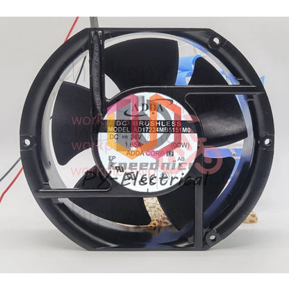ADDA Fan AD17224MB5151M0 DC 24V 1.65A 2 Wire cooling fan#QW