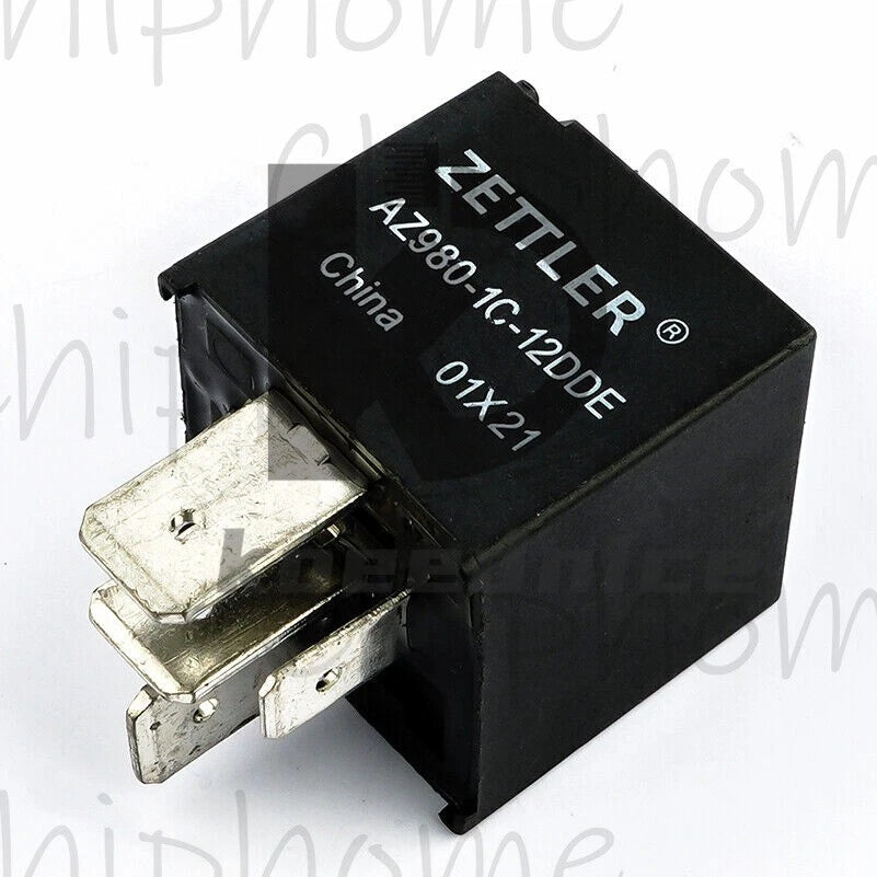 1PC ZETTLER AZ980-1C-12DDE 12VDC same as ZZ1413-3-R Automotive Relay 5Pins SPDT
