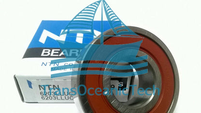 2PCS 6203 LU NTN Ball Bearing 17x40x12 mm deep groove ball bearing 6203 LLU~
