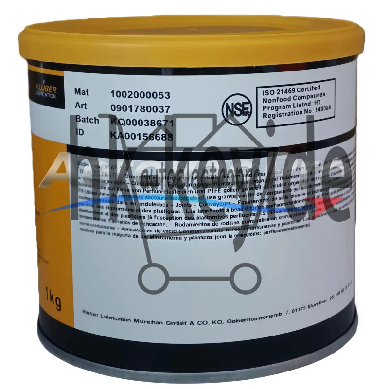 KLUBER Lubrication Klubertemp GR AR 555 Grease 1Kg ( 35.3 OZ) SAFE RELIABLE