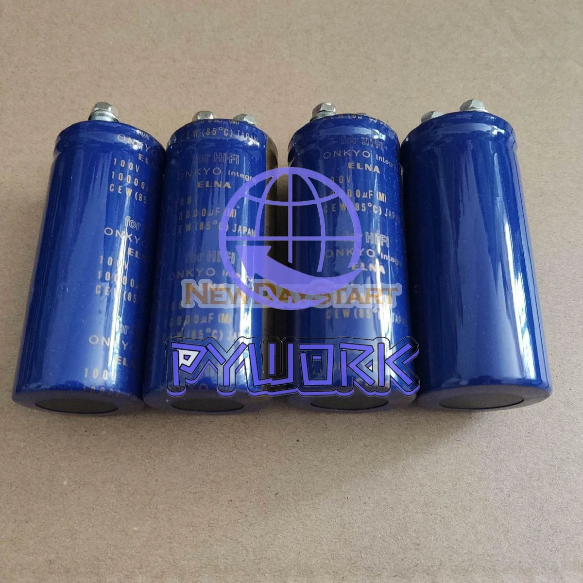 4PCS 10000uF 100V ELNA HiFi Audio Filter Electrolytic Capacitors 35*80MM~