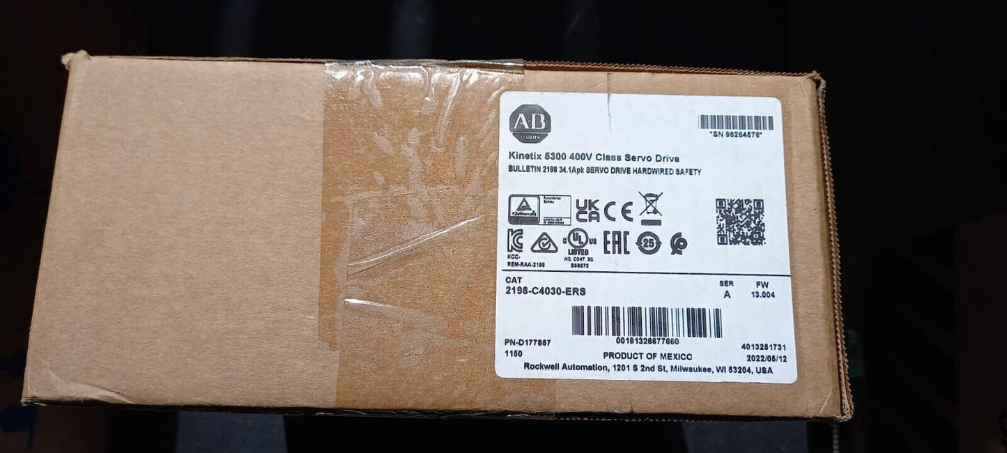 Allen Bradley 2198-C4030-ERS Kinetix 5300 Servo Drive - ALLEN BRADLEY