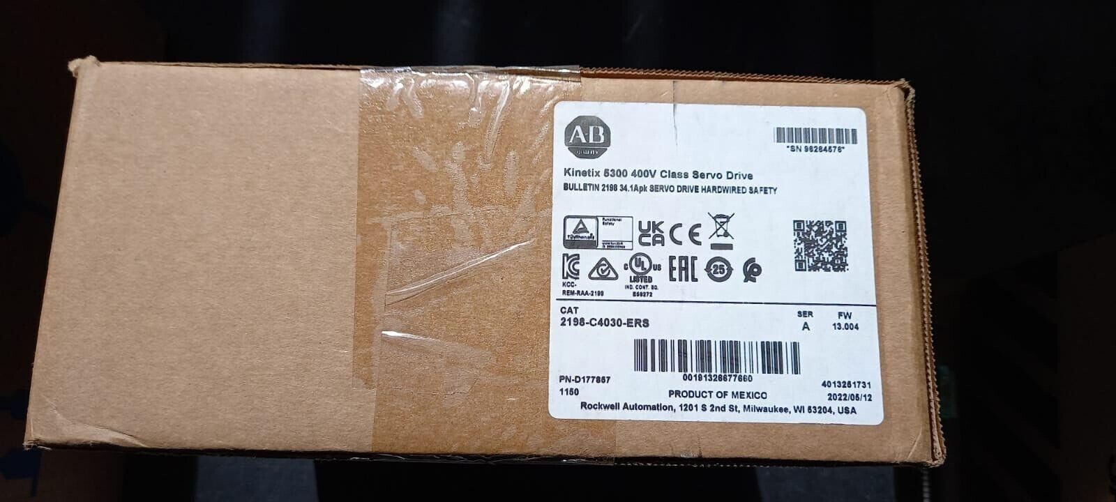 Allen Bradley 2198-C4030-ERS Kinetix 5300 Servo Drive - ALLEN BRADLEY