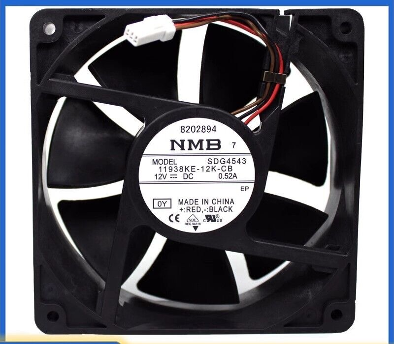 NMB 11938KE-12K-CB 12038 12V 0.52A 3pin Inverter Cooling Fan