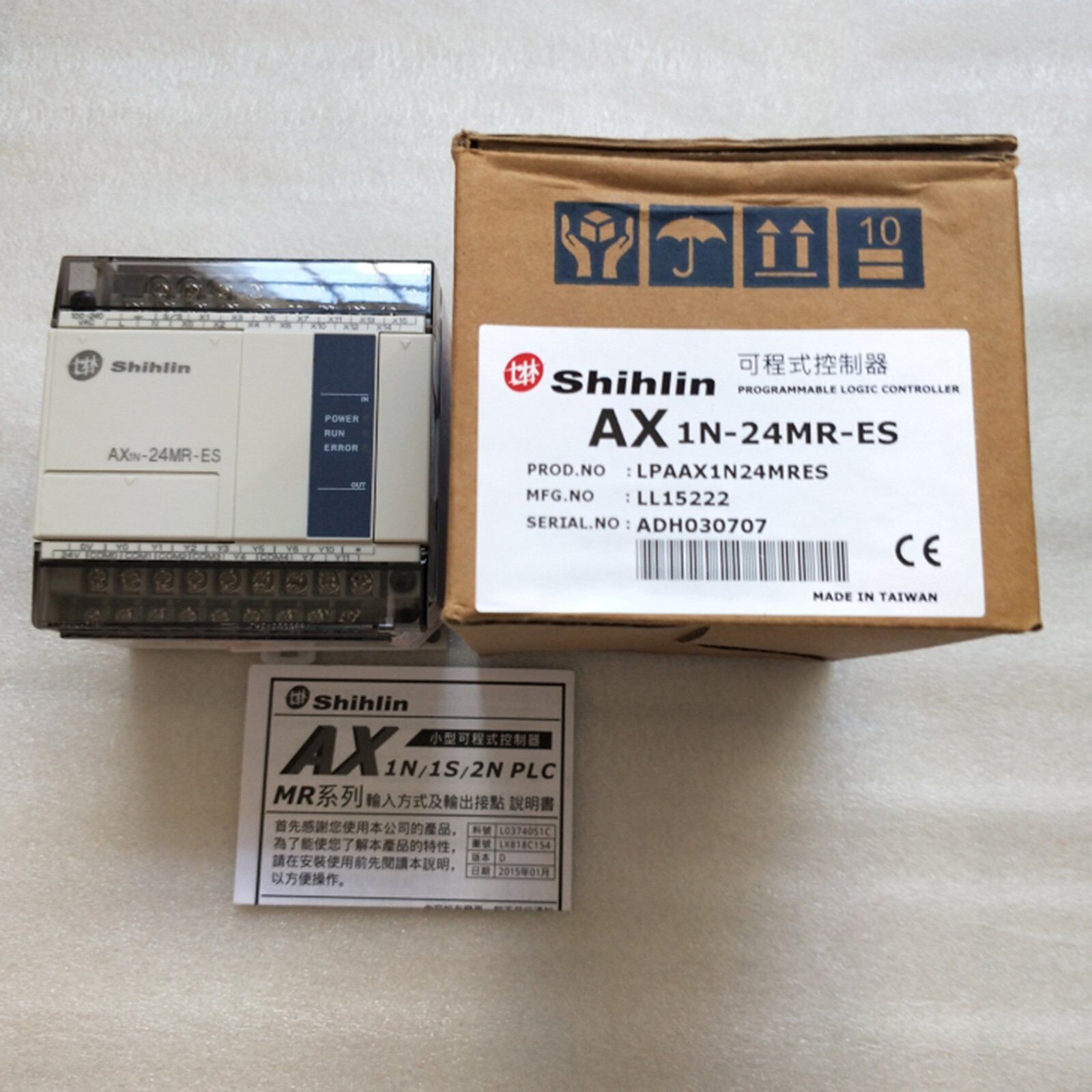 new 1PC  For Shihlin AX1N-24MR-ES Programmable Controller In