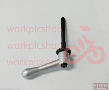 Milling Machine Part - Quill Lock Bolt & Handle Assembly (Silver)