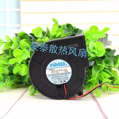 NMB BG0703-B044-000 7530 DC12V 0.38A 2-Wire Silent Turbo Cooling Fan