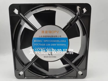 1PCS OPV13538HBL220A 220V-240V 0.13A 13.5CM Axial Fan Cooling Fan